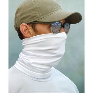 Bulk Lot 48 Paragon 290 Sun UPF Neck Gaiter Face Cover Mask 48 pieces White NEW